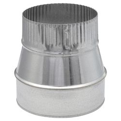 Imperial 6 in. D X 5 in. D Galvanized Steel Furnace Pipe Reducer