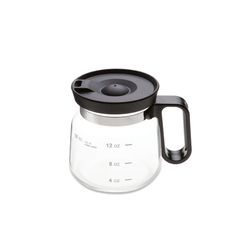 JibberDoodle Little Joe Clear Glass Coffee Pot Mug