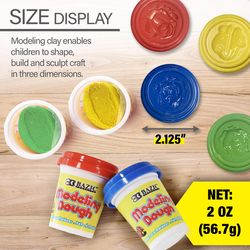 Bazic Products Modeling Dough 4 pc