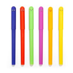 Kikkerland Assorted Gel Pen 6 pk