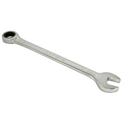 CRAFTSMAN 11/16 in. X 11/16 in. 12 Point SAE Combo Ratcheting Wrench 8.7 in. L 1 pc