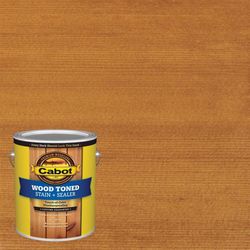 Cabot Wood Toned Transparent Heartwood Oil-Based Penetrating Oil Deck and Siding Stain 1 gal