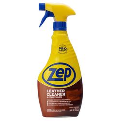 Zep No Scent Leather Cleaner and Conditioner 24 oz Liquid
