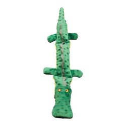 Spot Skinneeez For Dog Green Plush Extreme Triple Squeak Crocodile Squeaky Dog Toy Extra Large 1 pk