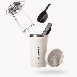AeroPress 10 fl. oz. Cream Coffee Maker