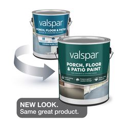 Valspar Porch, Floor & Patio Gloss Ultra White Floor Paint 1 gal