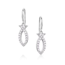Montana Silversmiths Women's Graceful Waters Silver Earrings