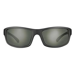 Flying Fisherman Slack Tide Sunglasses Unisex Matte Black Frame Smoke Lens Polarized