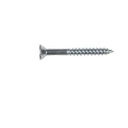 HILLMAN No. 8 Ga. X 1-1/2 in. L Phillips Zinc-Plated Coarse Wood Screws 100 pk