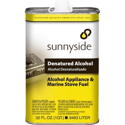 Sunnyside Denatured Alcohol Clean Burning Fuel 1 qt