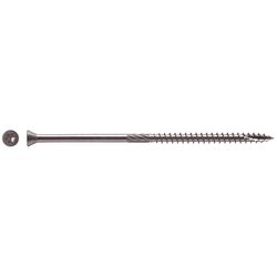 Big Timber No. 9 Sizes X 4 in. L Star Stainless Steel Fine Wood Screws 349 pk