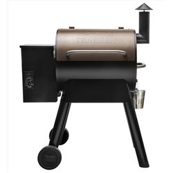 Traeger Pro 22 Wood Pellet Grill + Pellets, Cover, Bucket Liner, and Drip Tray Liner