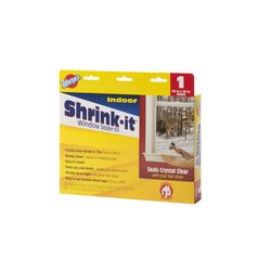 Warp's Shrink-It Storm Window Kit 54 in. W X 84 in. L