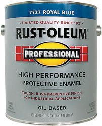 Rust-Oleum Professional Indoor and Outdoor Gloss Royal Blue Protective Paint 1 gal