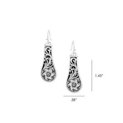 Montana Silversmiths Women's Desert Marigold Floral Earrings
