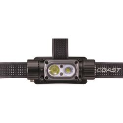 Coast WPH34R 2000 lm Black/Gray LED Rechargeable Head Lamp