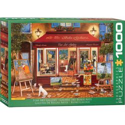 Eurographics Fine Art Gallery Jigsaw Puzzles Multicolored 1000 pc