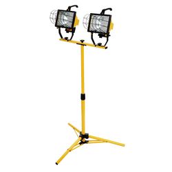 Designers Edge Halogen Tripod Work Light