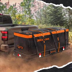 Mockins 16 CuFt Orange Weatherproof Cargo Bag (58x20x24) Cargo Bag 1 pk