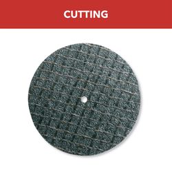 Dremel 1-1/4 in. D X 1/8 in. X 0.05 in. thick Fiberglass Metal Cut-Off Wheel 5 pc