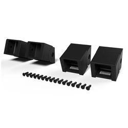 Fortress Railing Products Inspire Railing 2 in. H X 7.75 in. W X 6 in. L Aluminum Stair Bracket Kit
