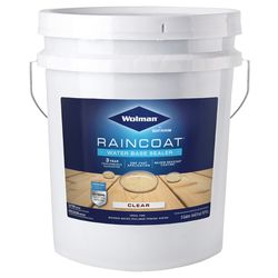 Wolman RainCoat Clear Semi-Transparent Water-Based Wood Sealant 5 gal