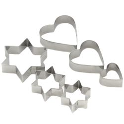 Chef Craft Silver Stainless Steel Cookie Press