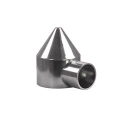 YardGard Silver Aluminum Chain Link Bullet Cap 1 pk