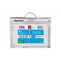 GRK Fasteners No. 10 X 3-1/8 in. L Star Climatek Coarse Wood Screws 1500 pk