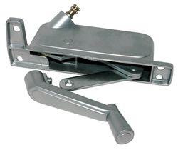 Barton Kramer Silver Aluminum Left Awning Window Operator For Pan-American