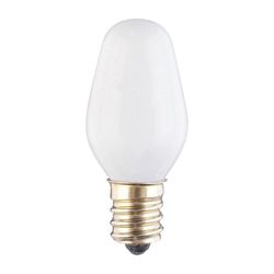 Westinghouse 7 W C7 Specialty Incandescent Bulb E12 (Candelabra) White 2 pk