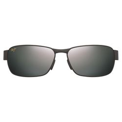 Maui Jim Black Coral Sunglasses Unisex Matte Black Frame Neutral Gray Lens Polarized