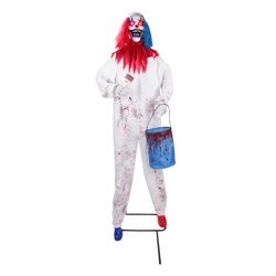 Haunted Hill Farm 7.1 ft. Standing Painting Animatronic