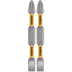 DeWalt Max Fit Phillips/Slotted Assorted X 2-3/4 in. L PH2/SL8 Double-Ended Screwdriver Bit Steel 2