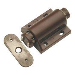 Hickory Hardware 1-1/4 in. W X 2-3/8 in. D Bronze Steel Cabinet Catch