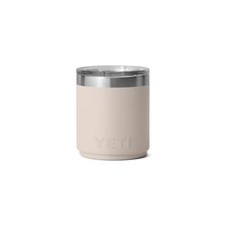 YETI Rambler 10 oz Cape Taupe BPA Free Lowball 2.0 Tumbler with MagSlider Lid