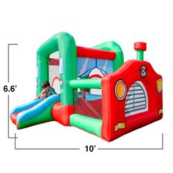 CocoNut Float Bouncy Castle Multicolour