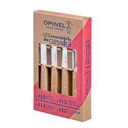 Opinel Stainless Steel Kitchen Knife Set 4 pc