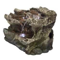 Alpine Polyresin Assorted Fountain with LED Light