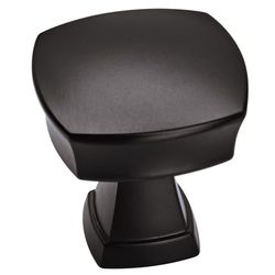 Amerock Stature Allison Square Cabinet Knob 1-1/4 in. D 1-1/4 in. Matte 1 pk
