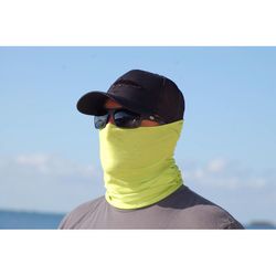 Flying Fisherman SunBandit Hi-Vis Green Neck Gaiter 1 pk