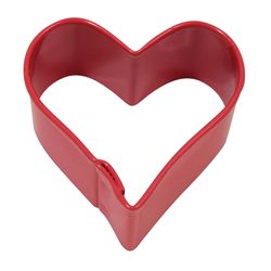 R&M International Corp 2 in. W X 2 in. L Mini Heart Cookie Cutter Red 1 pc