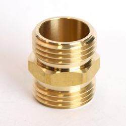 ATC Brass 3/4 in. D X 3/4 in. D Hose Adapter 1 pk