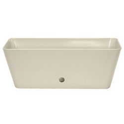 Bamboo-Blooms Waterwell Self Watering 6.5 in. H X 16.5 in. W X 6.75 in. D Wood-Resin Contemporary Re