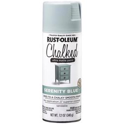 Rust-Oleum Chalked Matte Serenity Blue Chalky Finish Paint 12 oz