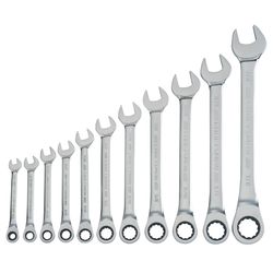 CRAFTSMAN SAE Ratcheting Combination Wrench Set 11 pc