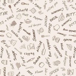 Con-Tact Creative Covering 9 ft. L X 18 in. W Bon Appetit Self-Adhesive Shelf Liner