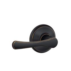 Schlage Avila Aged Bronze Passage Lever