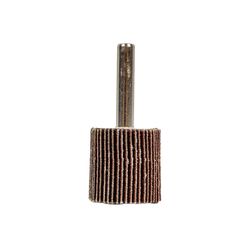 Forney 1 in. D X 1/4 in. Aluminum Oxide Flap Wheel 120 Grit 1 pc