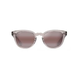 Maui Jim Cheetah 5 Sunglasses Unisex Crystal w/Hint of Pink Frame Maui Rose Lens Polarized